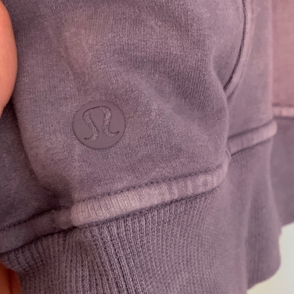 lululemon athletica Washed Purple Sweatshirt - Picture 3 of 4